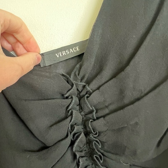 Vintage Silk Versace Dress - Picture 4 of 5